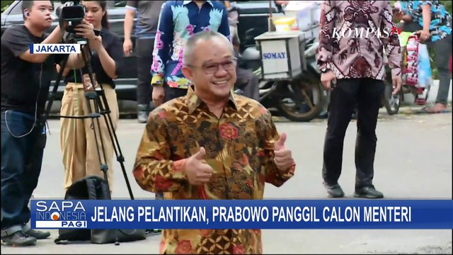Panggil Calon Menteri ke Kertanegara, Prabowo: Minta Kesanggupan Berada dalam Kabinet!