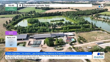 15/10/2024 - ICI Matin France Bleu Maine en vidéo