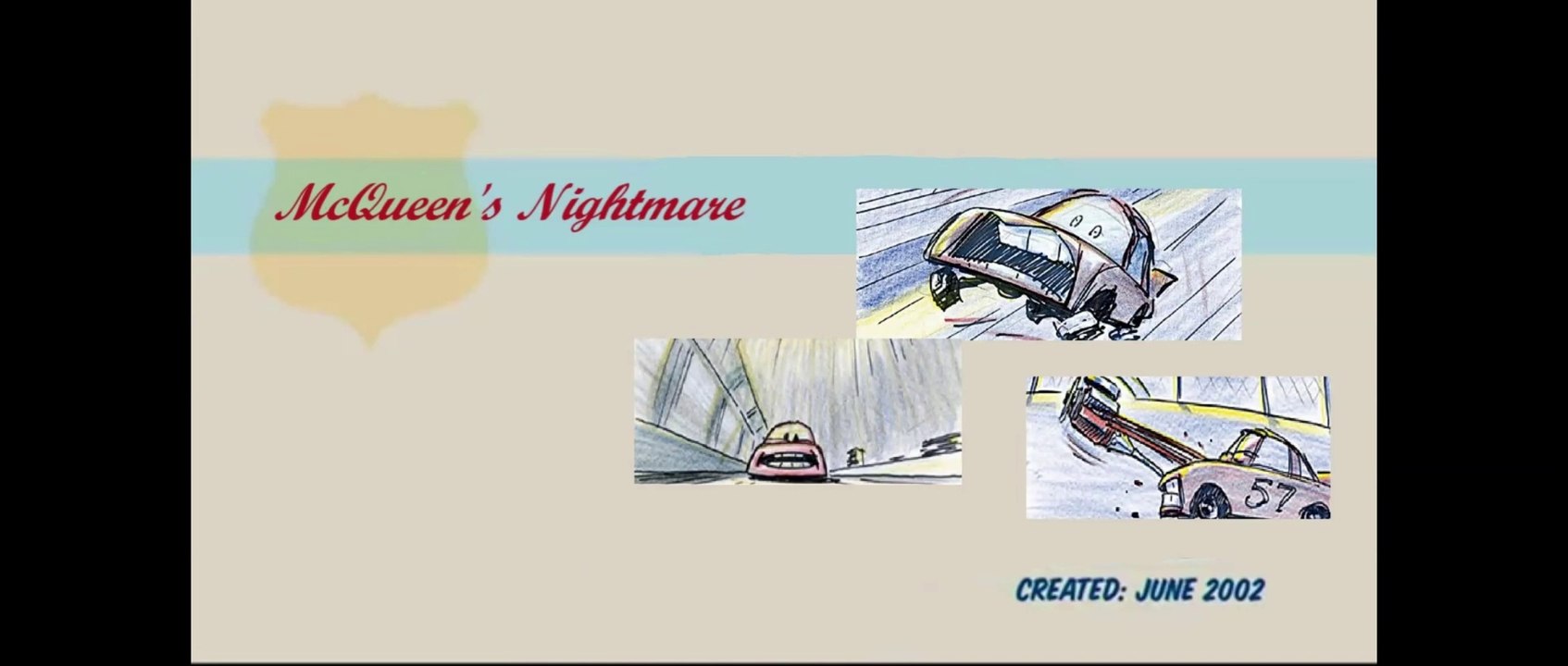 Cars deleted scene - McQueen's Nightmare