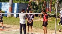 RP Public School में Volleyball प्रतियोगिता का आयोजन