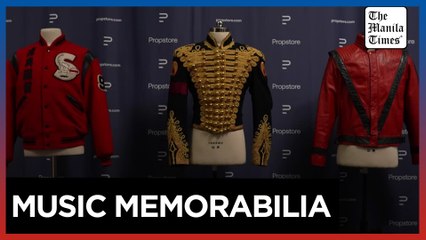 Michael Jackson, Hendrix, Oasis items on sale at Propstore music auction