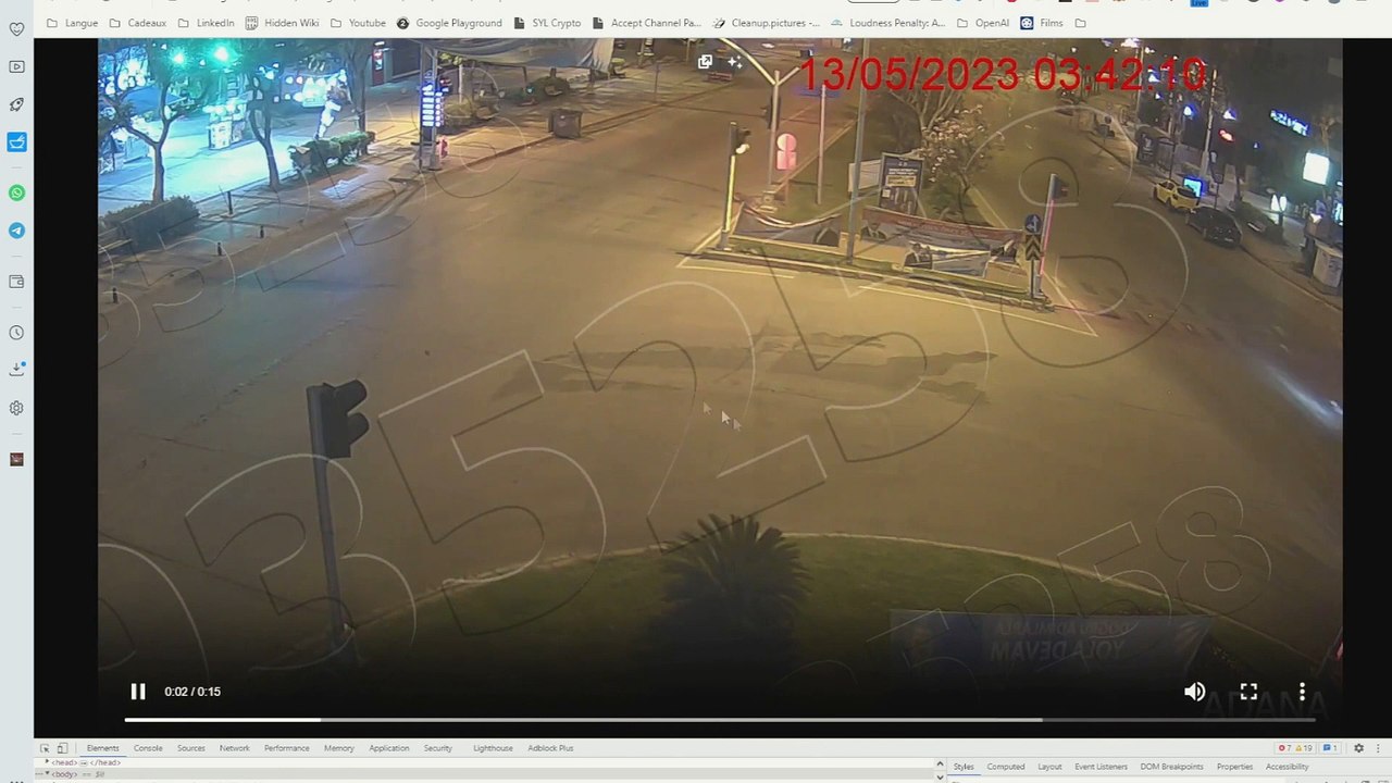 Je capture des liens de vidéos de crash de voitures Turques - Scraping