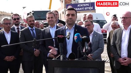 Atatepe'nin 30 yıllık sorununu Başkan Akın çözüyor