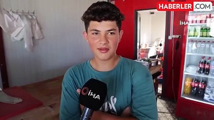 14 Yaşındaki Kasap Genç, Aile Geleneğini Yaşatıyor