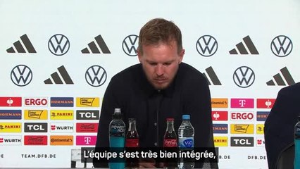 Allemagne - Nagelsmann sur le contre-pressing allemand : "À la hauteur de Man City"