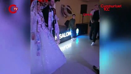Sarıyer'de düğünde 'tabutlu' şaka
