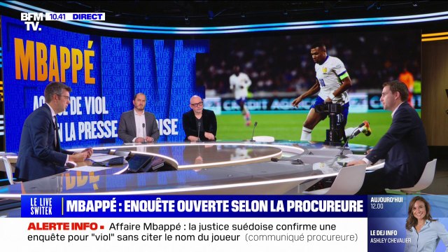 La justice suédoise confirme une enquête pour viol sans citer le nom de Kylian Mbappé