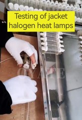 220mm 500w jacket halogen lamps infrared heating lamps