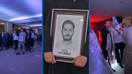 Sarıyer'de düğünde 'tabutlu' şaka