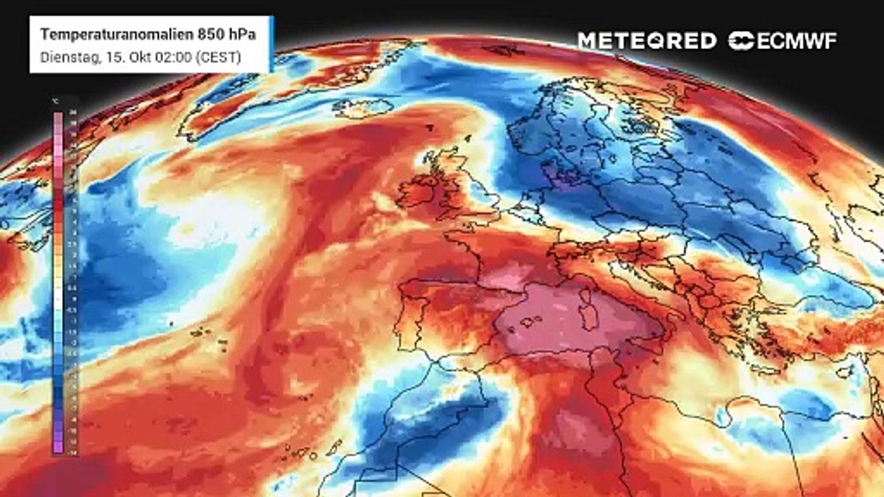 Ungewöhnlich warme Luftmassen erreichen Deutschland in den kommenden Tagen  - 20 bis 25°C sind möglich
