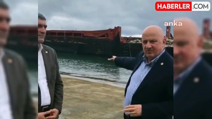 CHP'li Vekilden Hopa'daki Gemi Hurdası Tepkisi: 'Bu Bir Cinayettir'
