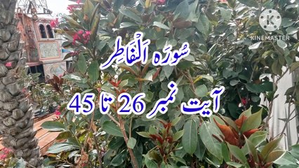 Surah Al Fatir | Ayat 26 to 45 | best qirat | beautiful voice | learn quran |