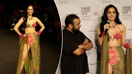 Miss World Manushi Chhillar's Mesmerising Green Gorgeous Avatar For The Lakme Fashion Week Event!