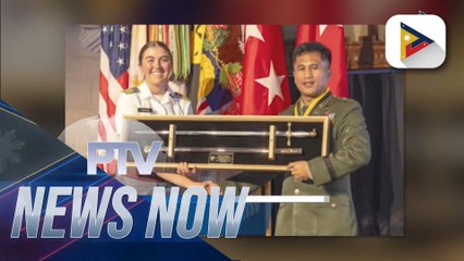 Marawi City siege veteran wins prestigious West Point Award