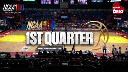 NCAA Basketball EAC vs Mapua (First Quarter) | NCAA Season 100