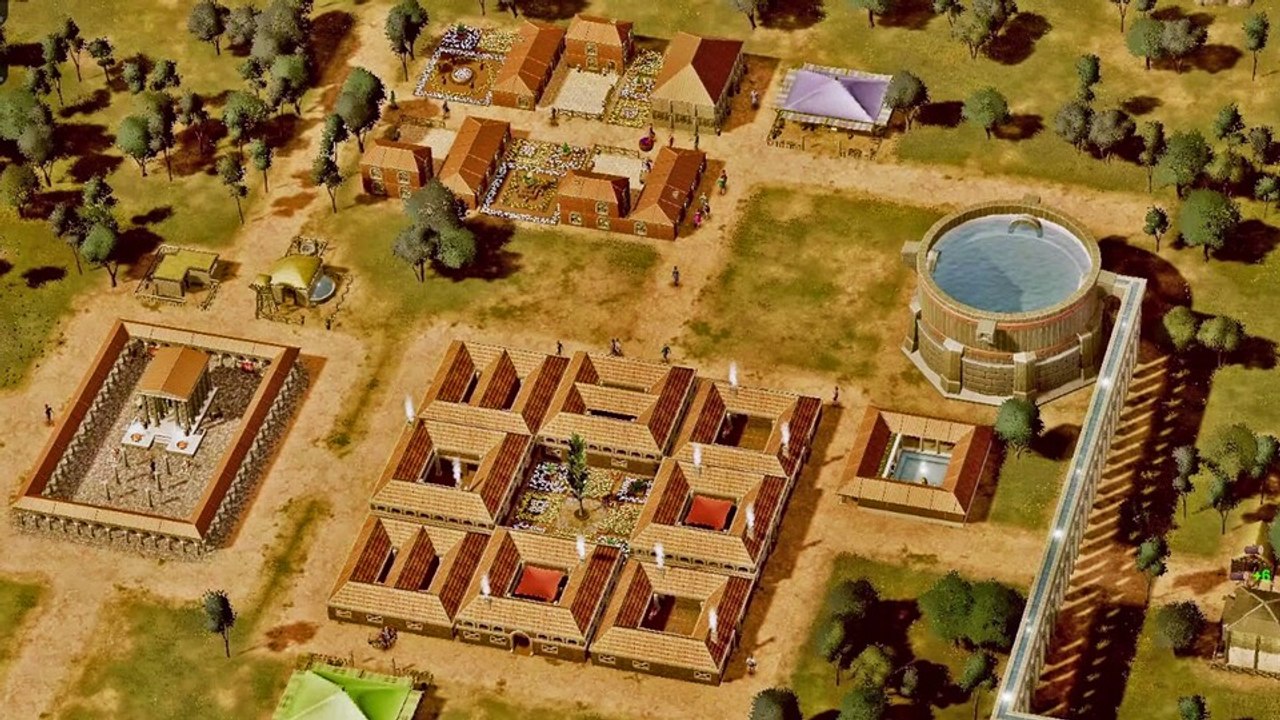 Im Aufbauspiel Citadelum legen wir den Grundstein für unsere römische Stadt