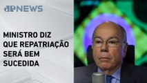 Mauro Vieira avalia que 3 mil pessoas devem deixar Líbano