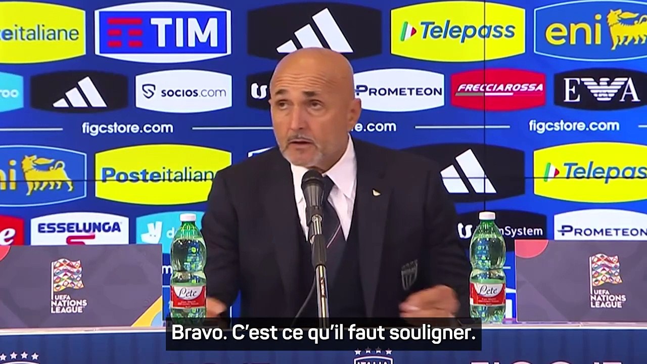 Spalletti : "Nous avons fait un grand match"