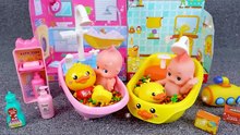 Yellow  Duck laundry set unboxing Rare kitchen playset