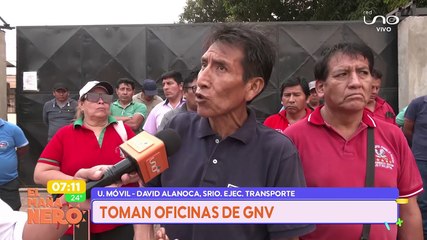 scz: protestan en agencia nacional de conversion de gas natural vehicular