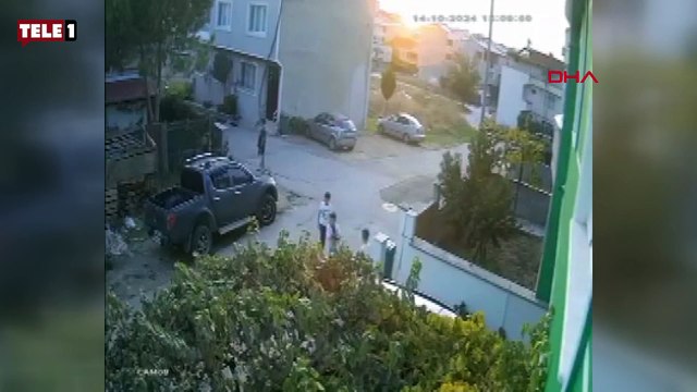 Burası Teksas değil Bursa! Çocuklara aldırış etmeden art arda eteş etti 