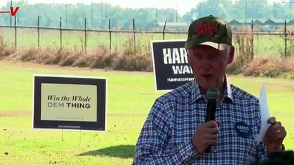 Bill Clinton Is on the Campaign Trail for Kamala