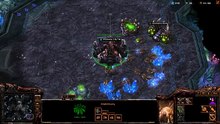 [StarCraft 2] No.0287--Great-Level ZERG v.s Harder A.I, LOSS [2-Base Ravager-Ling Attack].CUT.01'14-08'51