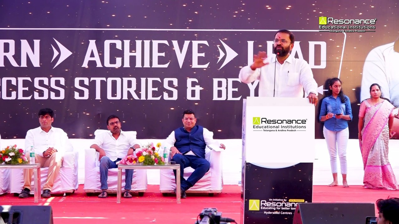 Words of Wisdom by Shri V V Lakshminarayana | Motivation for Resonance Students