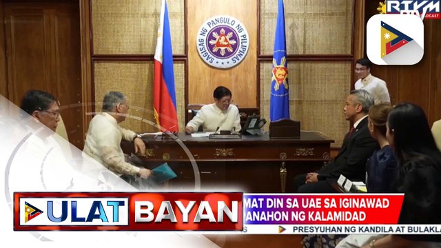 PBBM, nagpasalamat sa UAE sa iginawad na pardon sa 143 na Pilipino; Pilipinas at Malaysia, mas pinatatag ang kooperasyon sa sektor ng edukasyon at disaster response