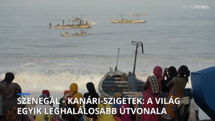 Download Video: Szenegál - Kanári-szigetek: a világ egyik leghalálosabb útvonala