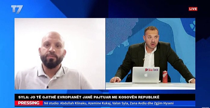 Gëzim Kelmendi - Debati për fenë në emisionin Pressing nëT7 (linja e parë telefonike)