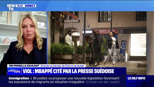 Kylian Mbappé visé par une enquête pour viol en Suède: Ça ne signifie pas grand chose pour le moment , indique Pernilla Dahlrot (avocate au barreau de Paris et de Suède)