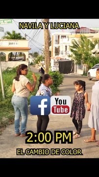 el cambio de color de pelo de navila #luciana #humor #navila #cambiodecolor