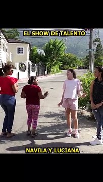 SHOW DE TALENTO NAVILA Y LUCIANA #luciana #navila #comedia #humor #viral