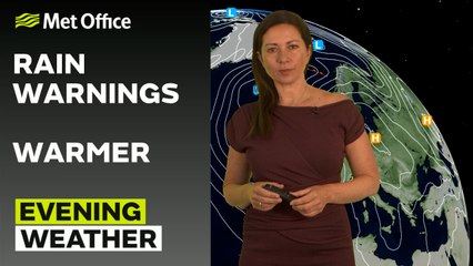 Met Office Tuesday Evening Weather Forecast 15/10/24