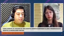 El colegio al que asistía Juanita suspendió clases presenciales y adopta la modalidad virtual