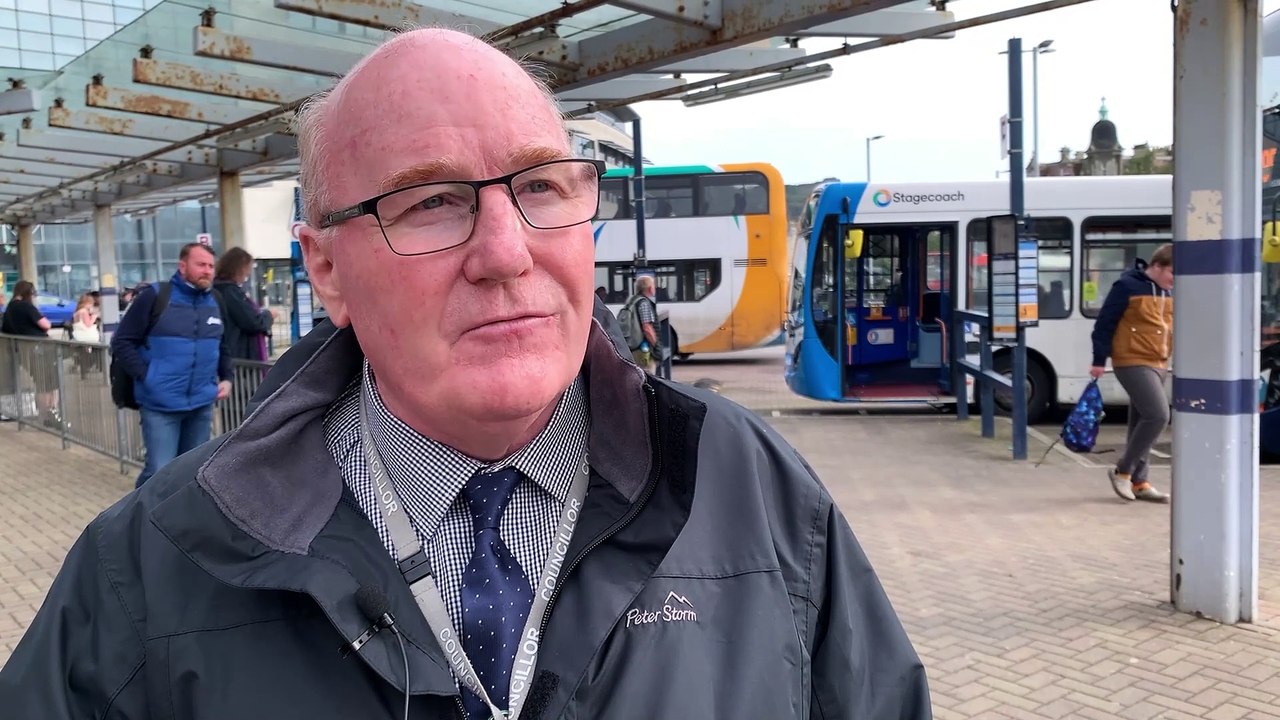Councillor Phil Scott raises his concerns over the lack of investment in buses in Hastings & St Leonards, East Sussex