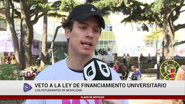 VETO A LA LEY DE FINANCIAMIENTO UNIVERSITARIO LOS ESTUDIANTES SE MOVILIZAN