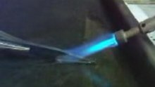 Selectively Tempering The Rigde Of A Small Knife