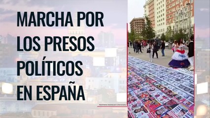 Marcha por los presos políticos en España