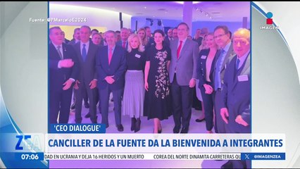 Juan Ramón de la Fuente da la bienvenida a los integrantes del CEO Dialogue