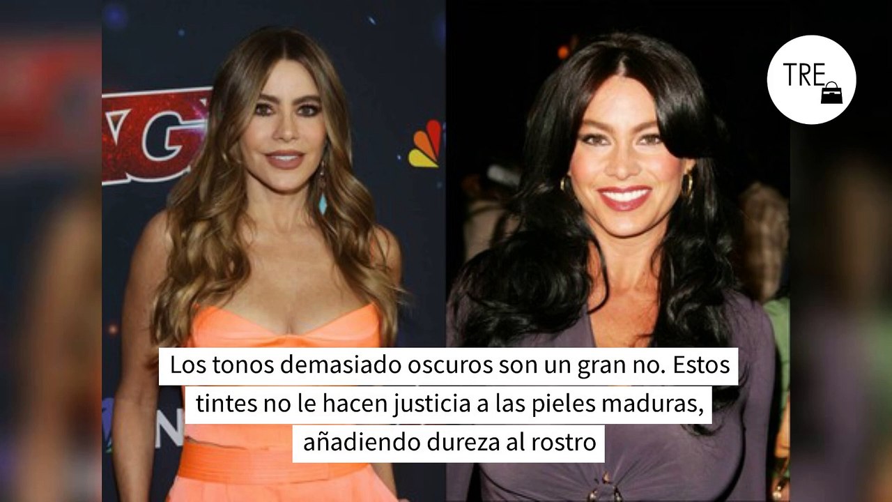 Tres tintes de pelo que suman años según los expertos