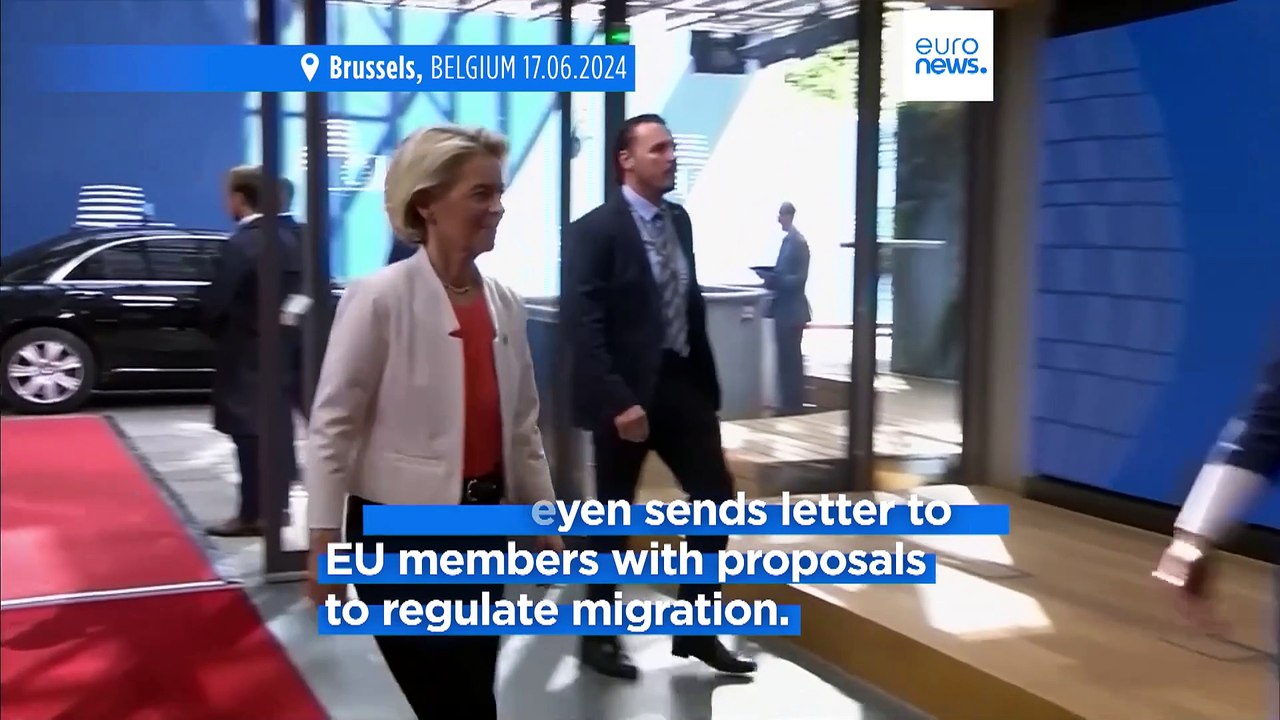 In shift to the right, von der Leyen endorses 'return hubs' for rejected asylum seekers