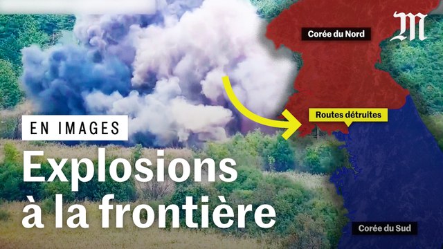La Corée du Nord fait sauter des tronçons de routes la reliant à la Corée du Sud