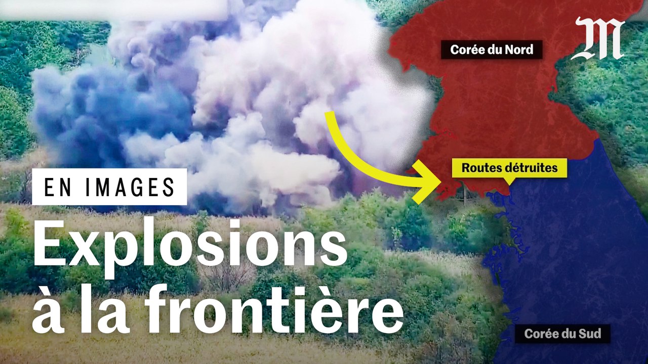 La Corée du Nord fait sauter des tronçons de routes la reliant à la Corée du Sud