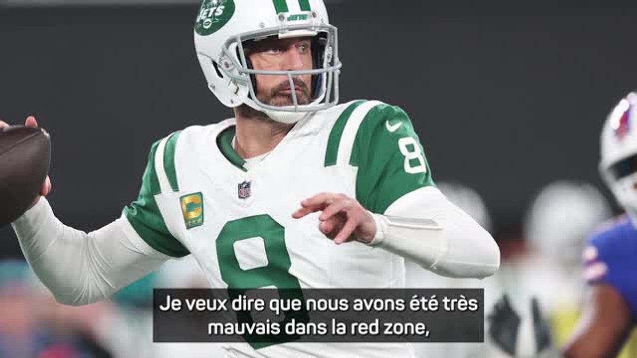 Jets - Rodgers sur la défaite contre les Bills : "C'était un cadeau"