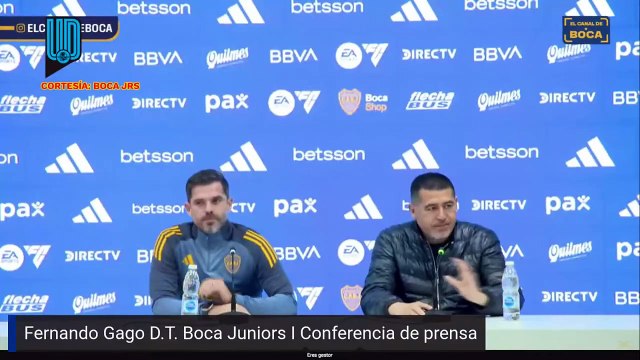 Presentación de Fernando Gago como nuevo técnico de Boca Juniors