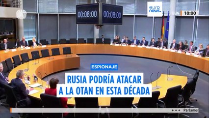 Rusia podría atacar a la OTAN a finales de la década, advierte el jefe de inteligencia alemán