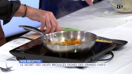 Vos recettes : Le secret des oeufs brouillés dignes des grands chefs !
