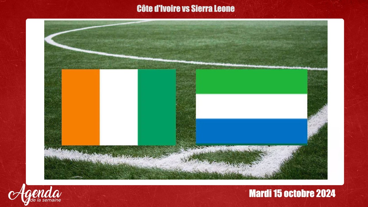 Agenda de la semaine du lundi 14 au dimanche 20 octobre 2024 Vidéo